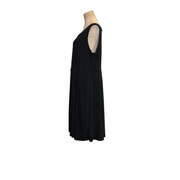 NY Collection black sleeveless party dress size 1X - Picture 9 of 14